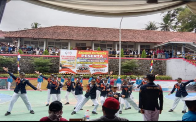 Tim Paskibra SMA Negeri Jatilawang Juara Harapan Pemula 3 Tingkat Nasional
