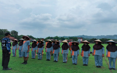 Penuh Antusias, Seluruh Anggota Sangga Inti SMA Negeri 1 Jatilawang Sukses Melaksanakan Kemah